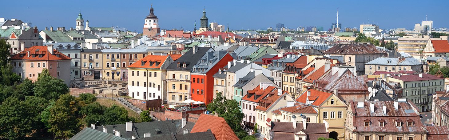 panorama of Lublin