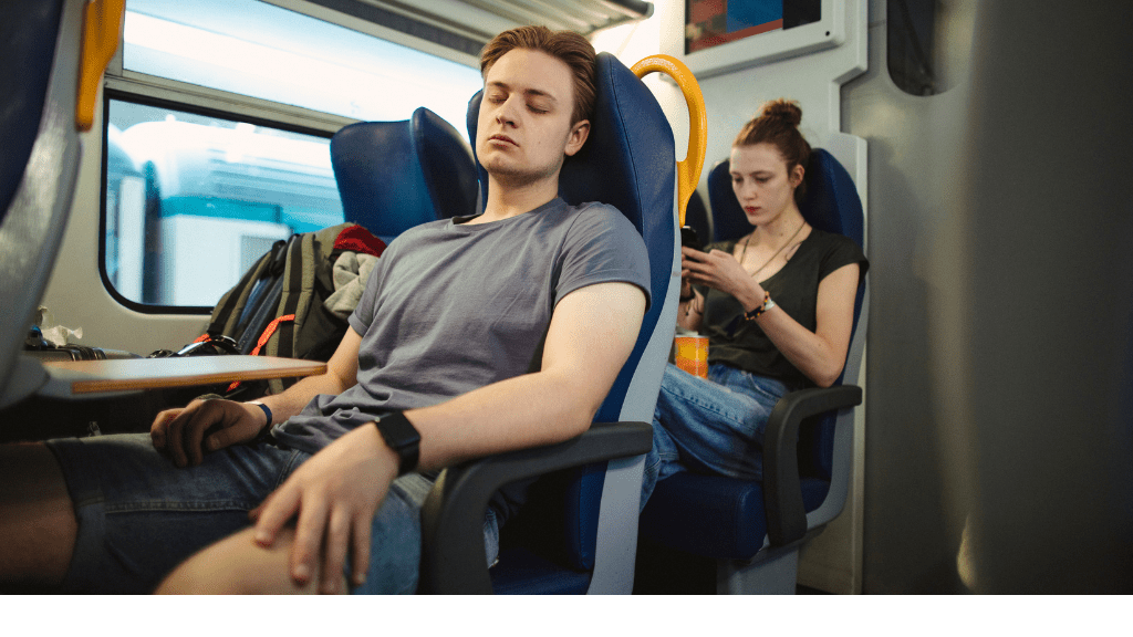 Leo Express routes and connections passengers on the train