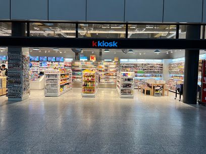 k kiosk, shop near Zürich Flughafen station