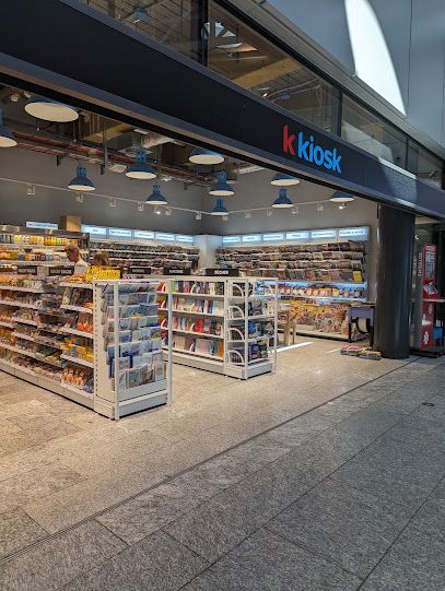 k kiosk, shop near Zürich Flughafen station