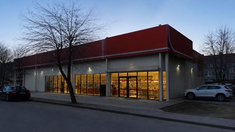 Gram Market, sklep przy dworcu Ciechanów