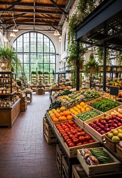 Aux halles de St Helier, sklep przy dworcu Rennes