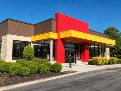 McDonald's, okolice dworca Strasbourg