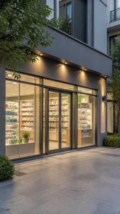 PHARMACIE DU PONT KUSS, sklep przy dworcu Strasbourg