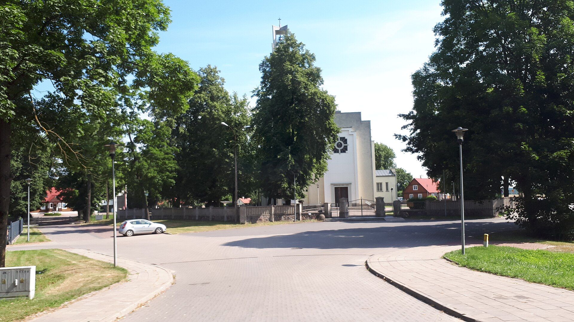 Kościół Rzymskokatolicki pw. Niepokalanego Serca Maryi, atrakcja w pobliżu dworca Gryfino