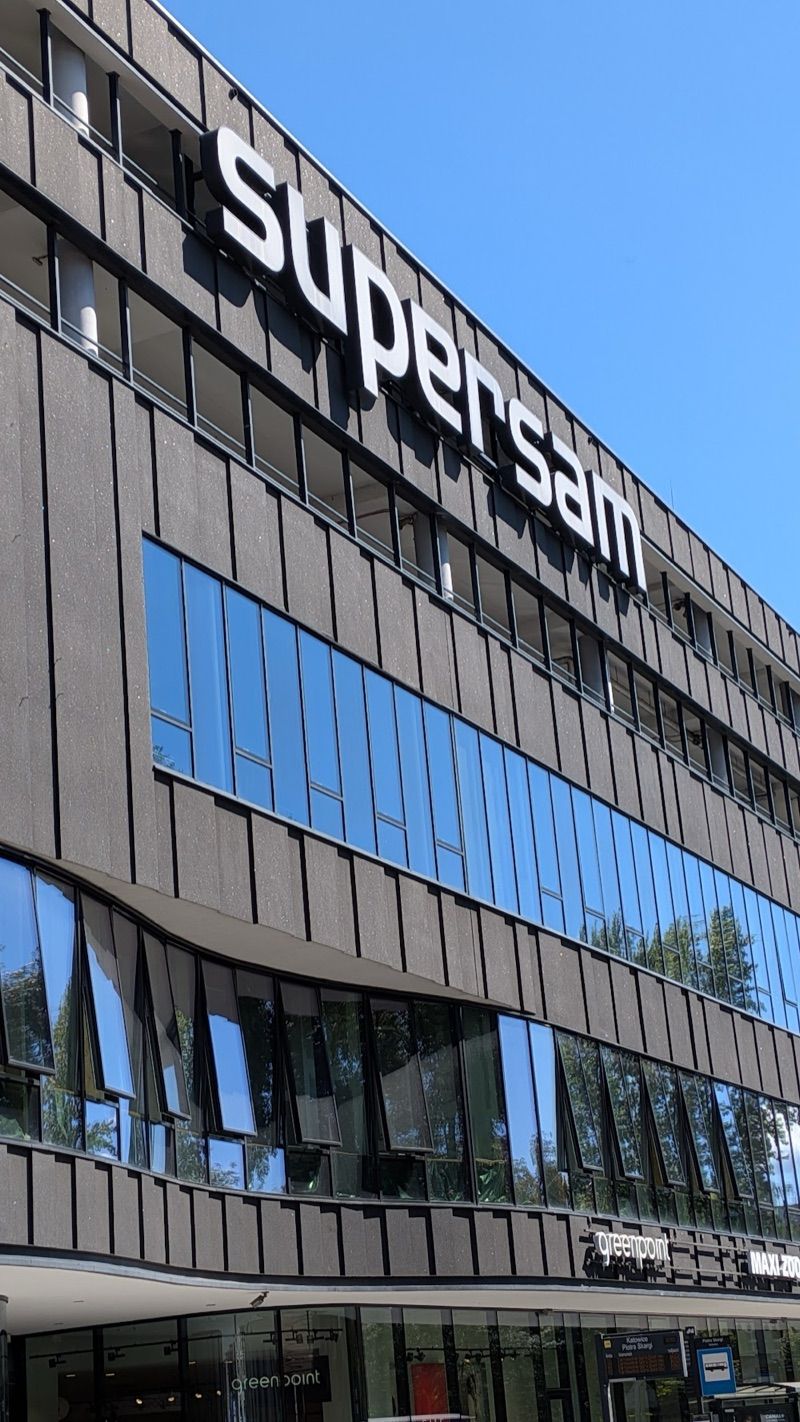 Supersam, shopping mall near Katowice station