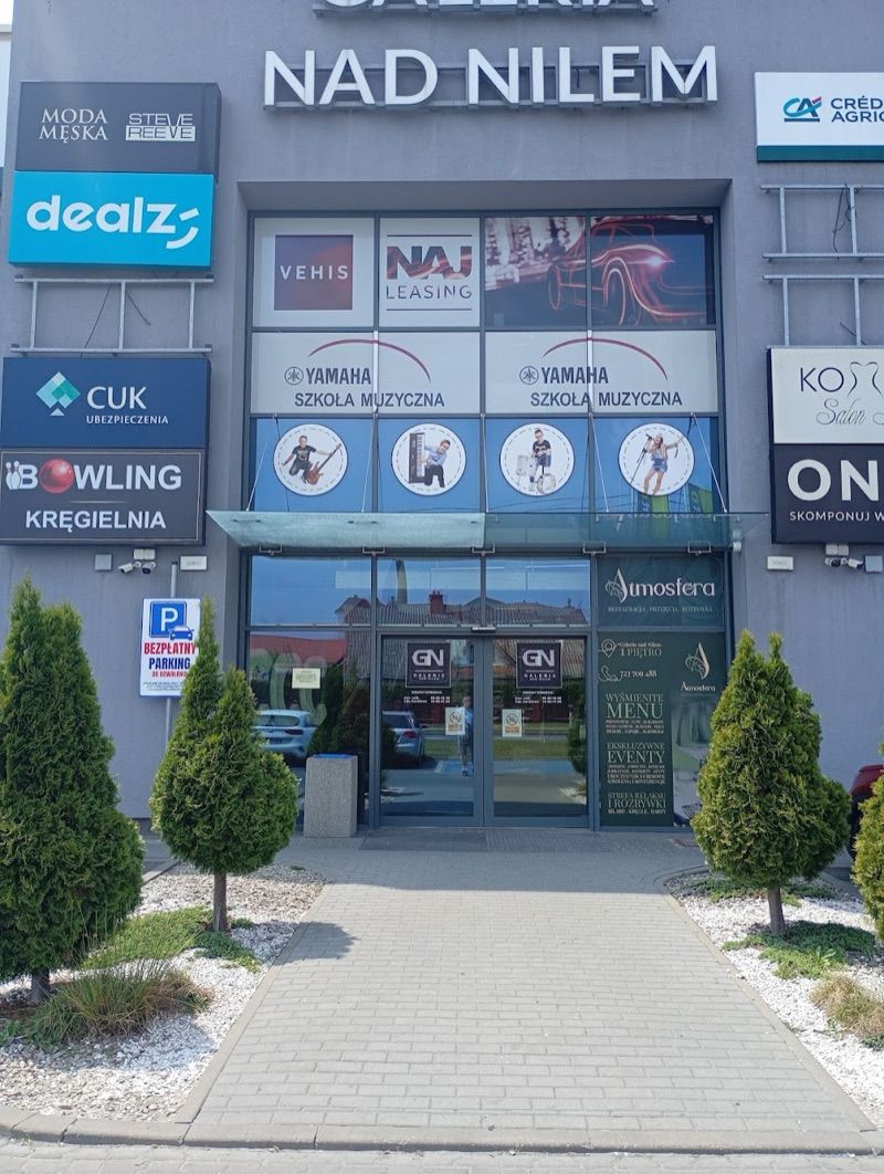 Galeria nad Nilem, shopping mall near Dworzec PKP station
