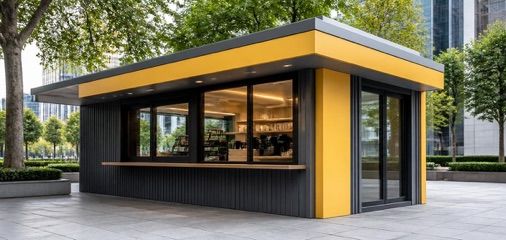 Kiosk RUCH, sklep przy dworcu Łódź Żabieniec
