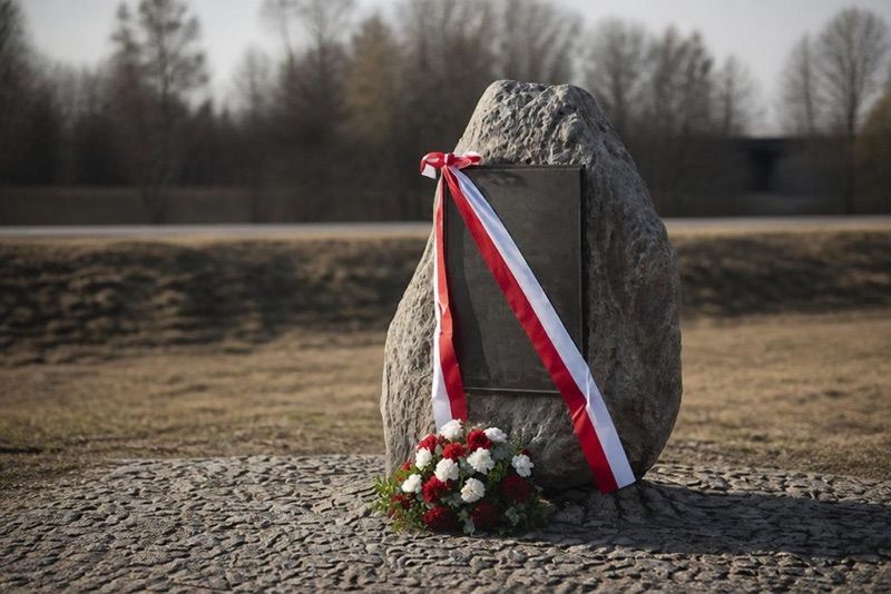 Upamiętnienie Jana Maletki w ramach programu "Zawołani po imieniu", atrakcja w pobliżu dworca Małkinia