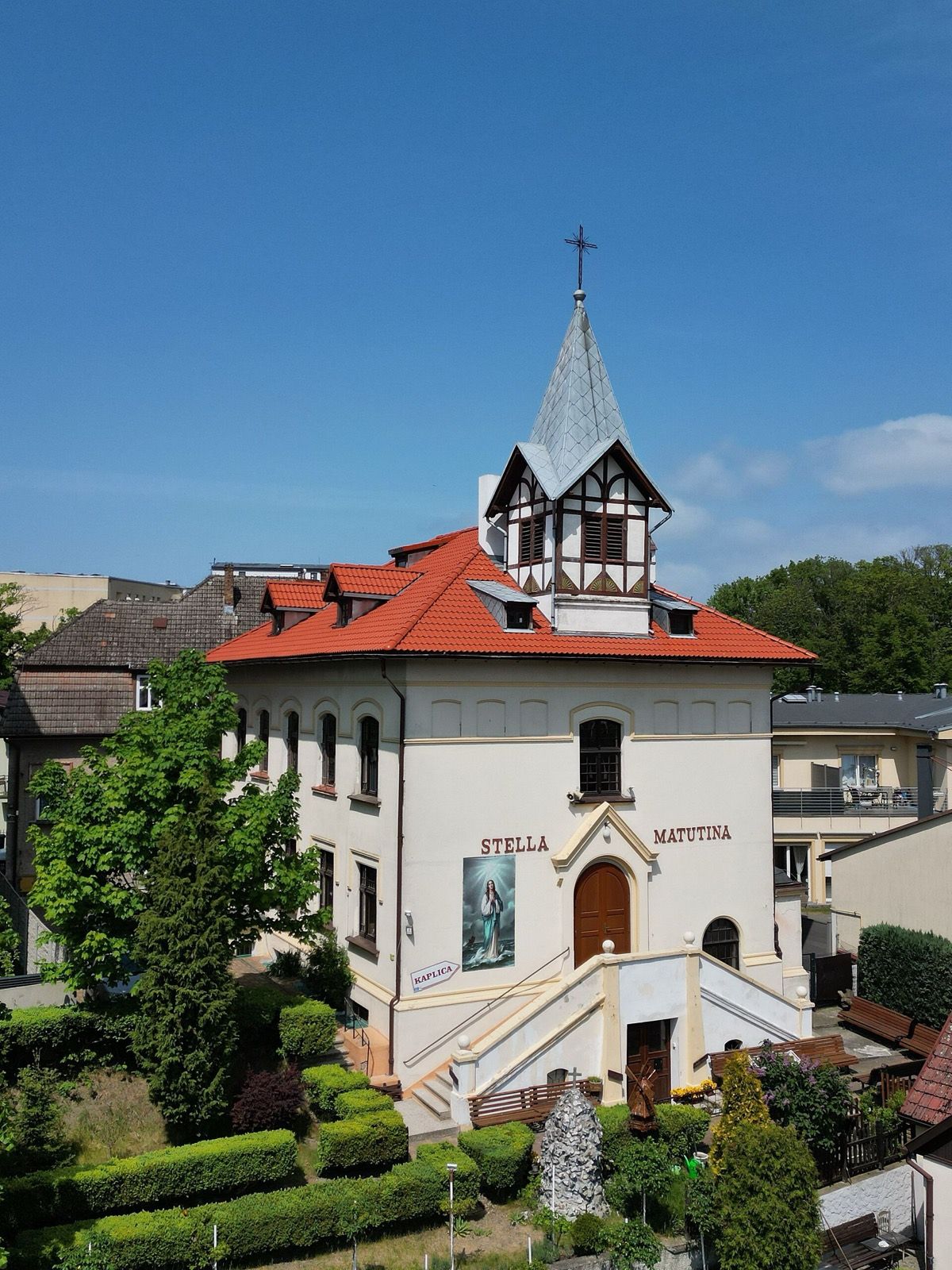 Kaplica Stella Matutina w Międzyzdrojach, atrakcja w pobliżu dworca Międzyzdroje