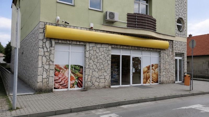 Lewiatan, sklep przy dworcu Mogilno