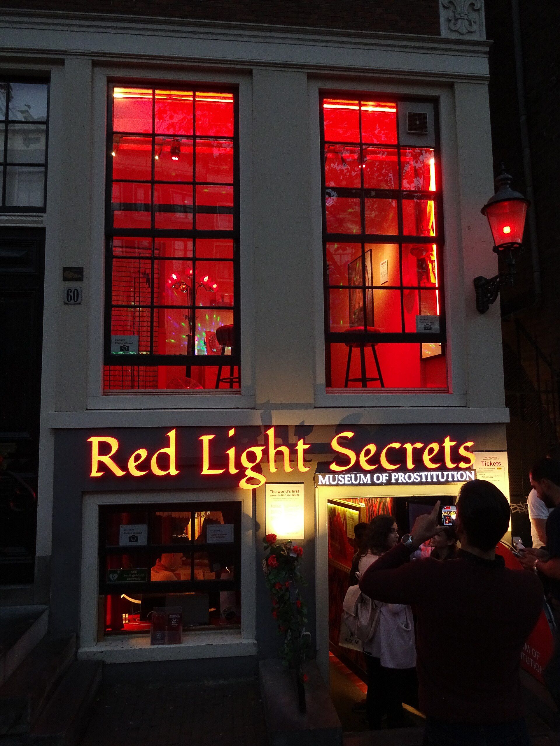 Red Light Secrets Museum, atrakcja w pobliżu dworca Amsterdam Centraal