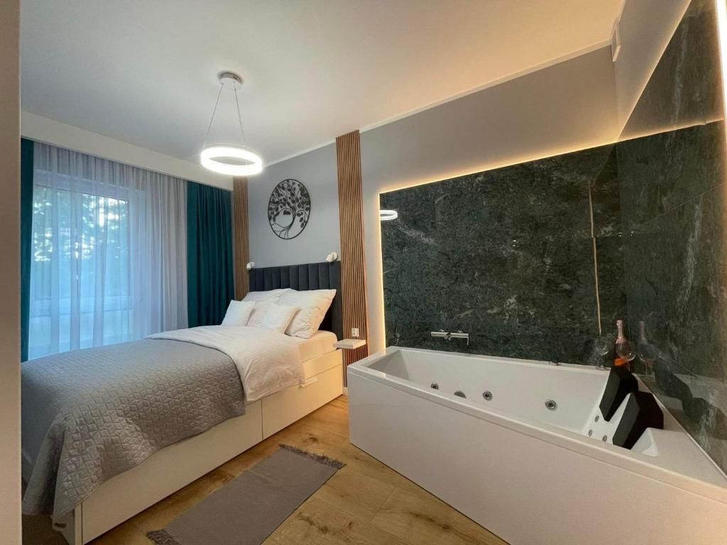 Caroline Jacuzzi Apartments, place to stay near Nowy Dwór Mazowiecki station