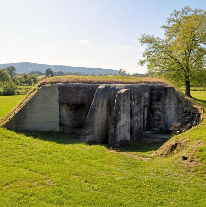 Bunker B-S 6, atrakcja w pobliżu dworca Železničná stanica Bratislava-Petržalka
