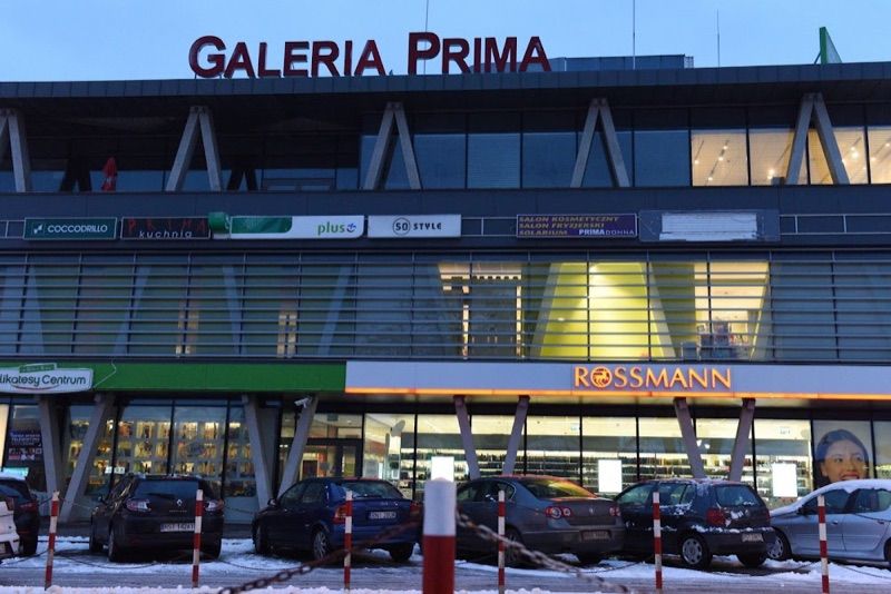 Galeria Prima, shopping mall near Stalowa Wola Centrum station