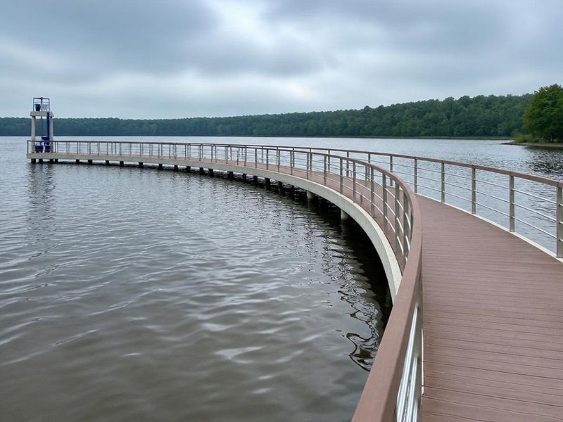 Pomost Zamkowy, atrakcja w pobliżu dworca Szczecinek