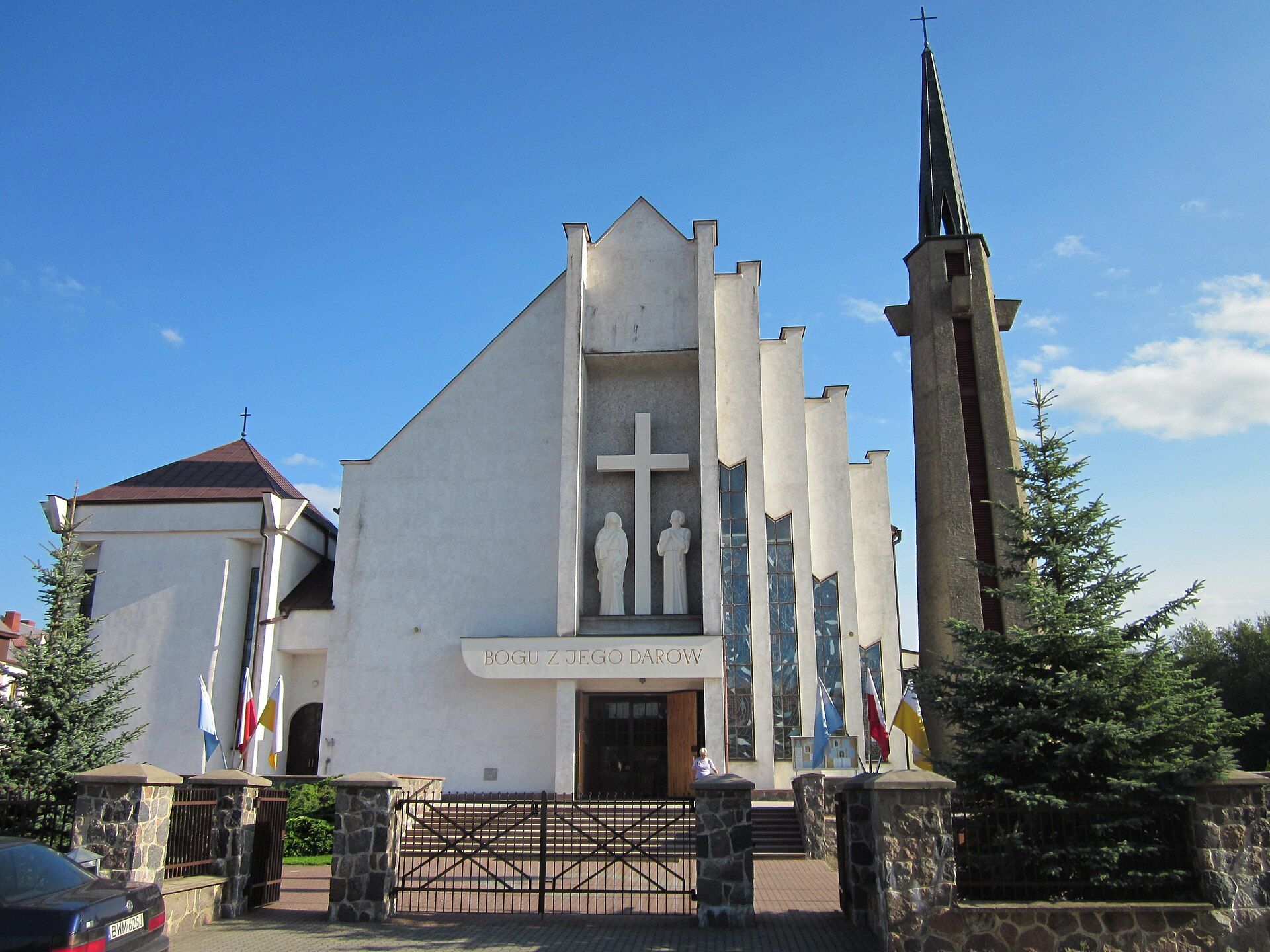 Kościół Najświętszej Maryi Panny Matki Miłosierdzia w Szepietowie, atrakcja w pobliżu dworca Szepietowo