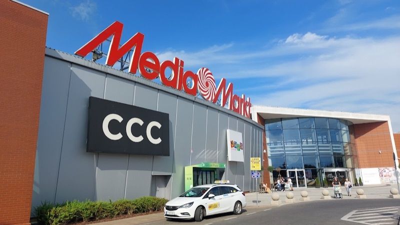 Galeria Copernicus, shopping mall near Toruń Wschodni station
