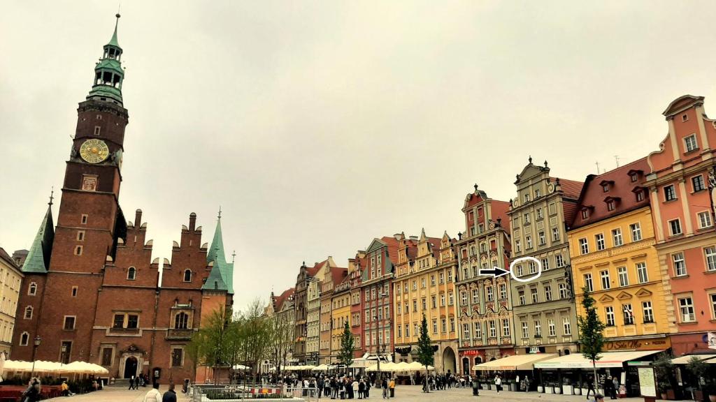 Nowy apartament z oszałamiającym widokiem na Rynek, place to stay near Wrocław Mikołajów station