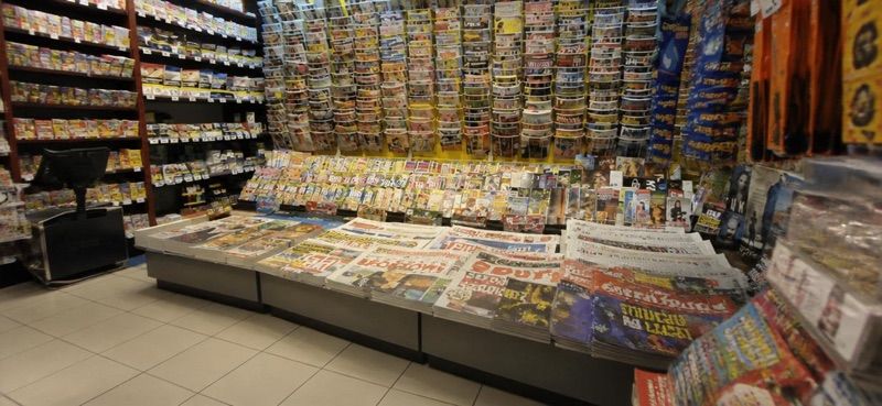 Świat Prasy, sklep przy dworcu Zdzieszowice